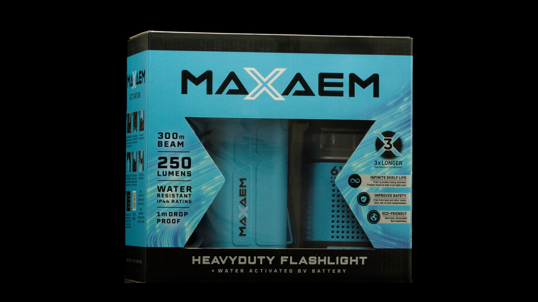 MaXaem torch and battery pack